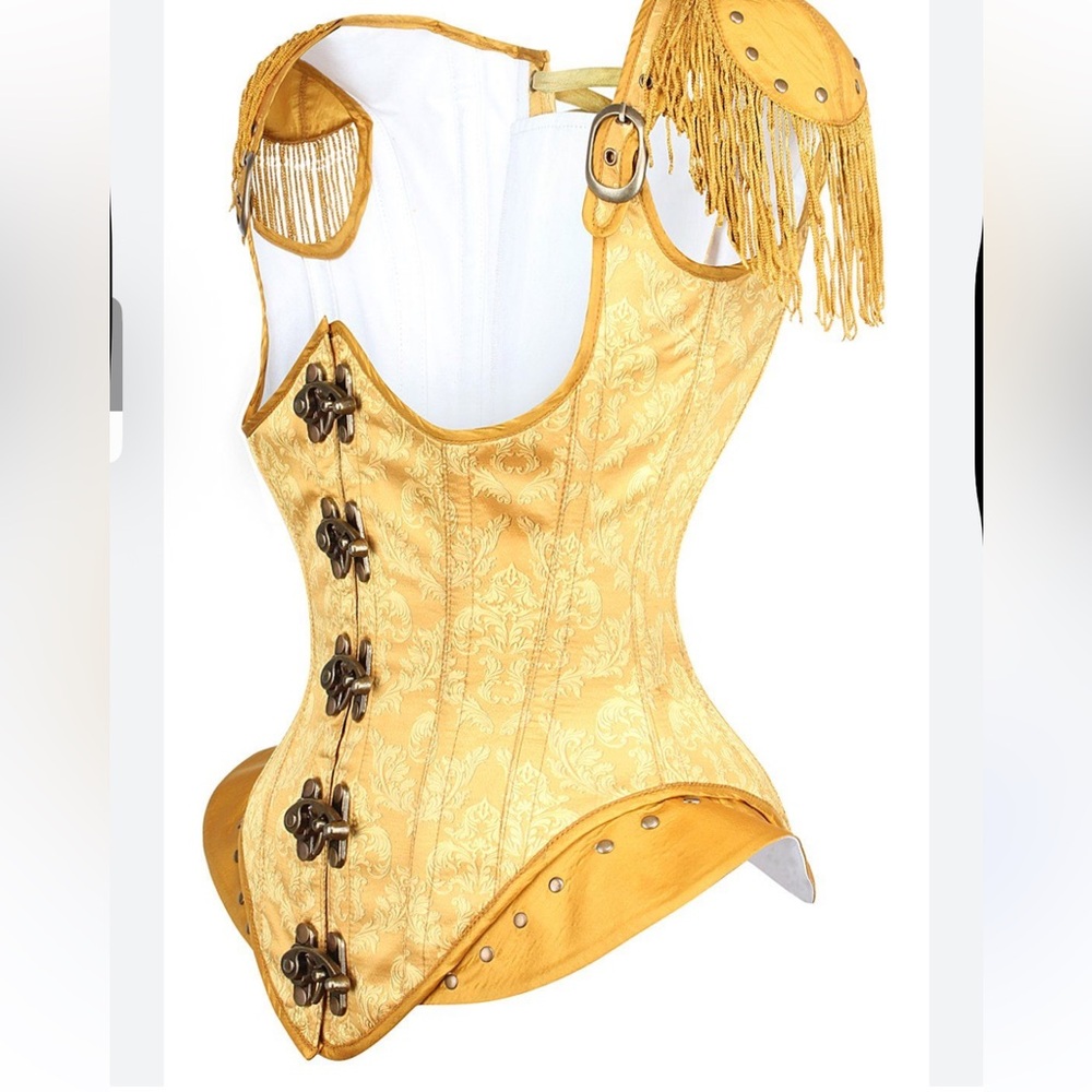 Elegant Gold Corset